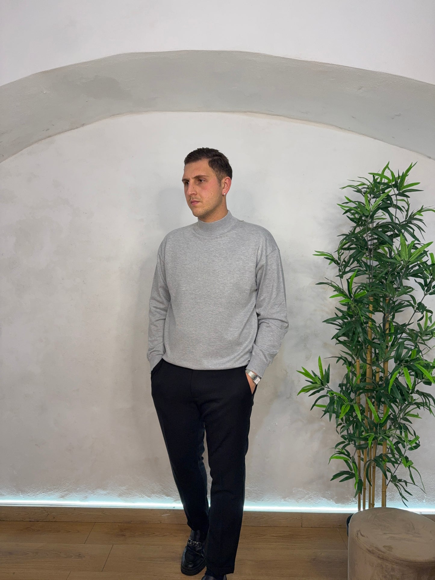 Maglia mezzo collo