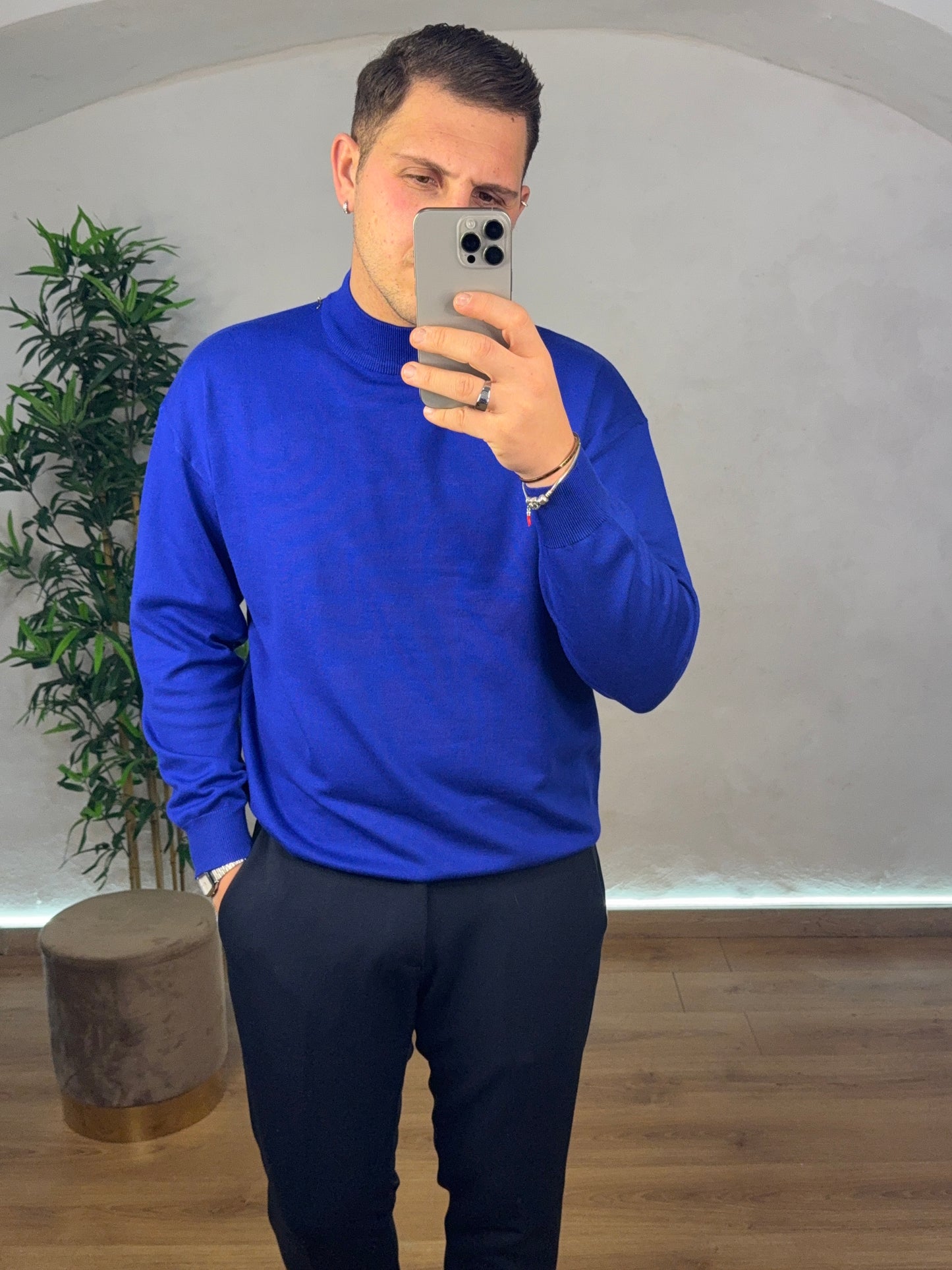 Maglia mezzo collo