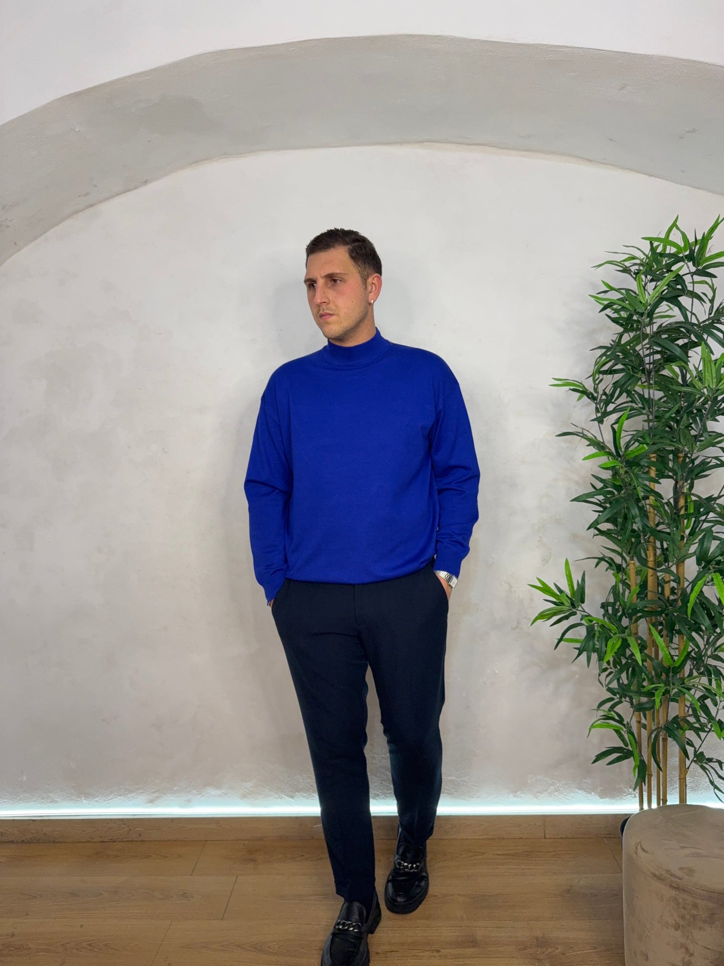 Maglia mezzo collo