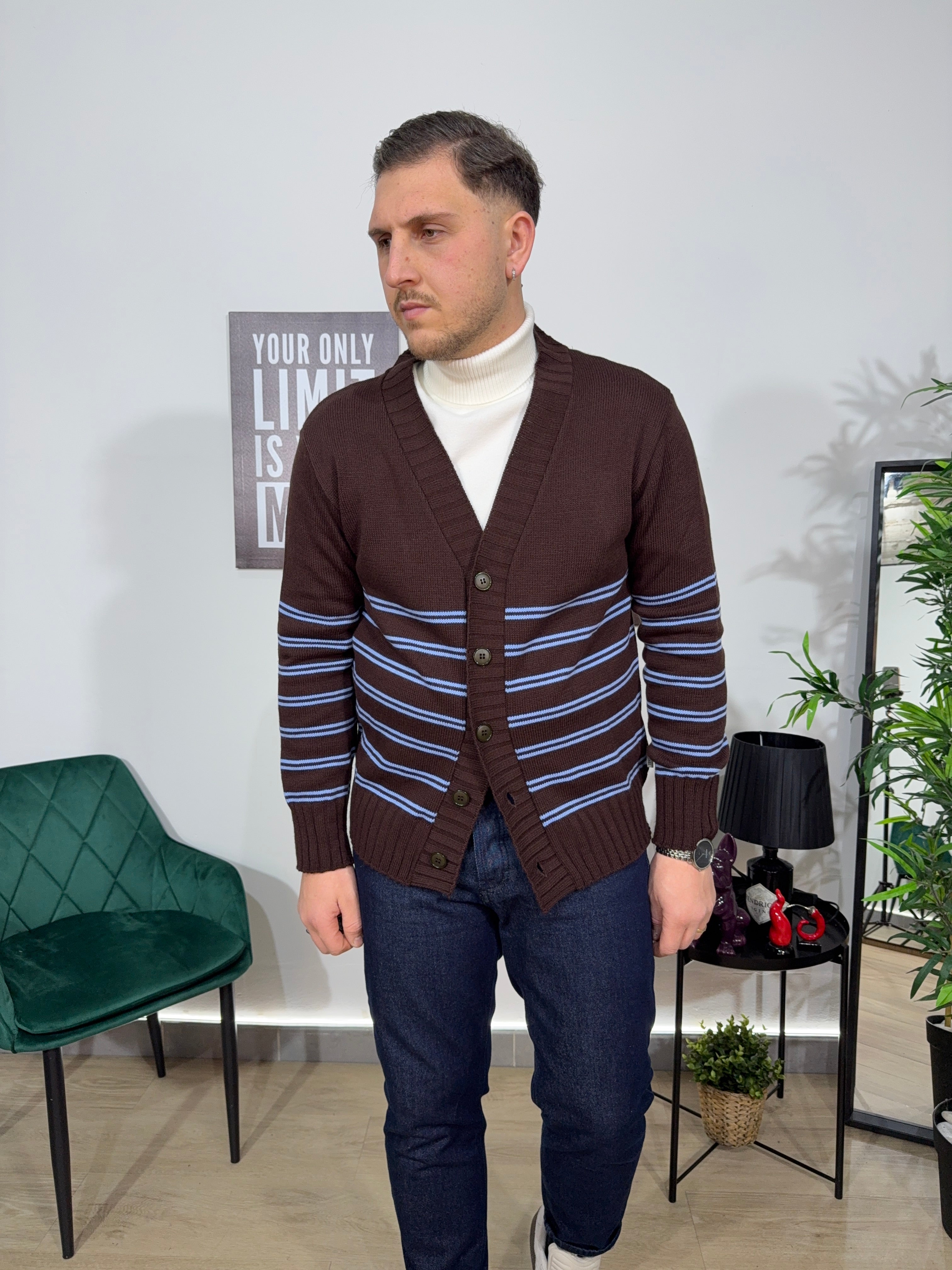 Cardigan Strisce
