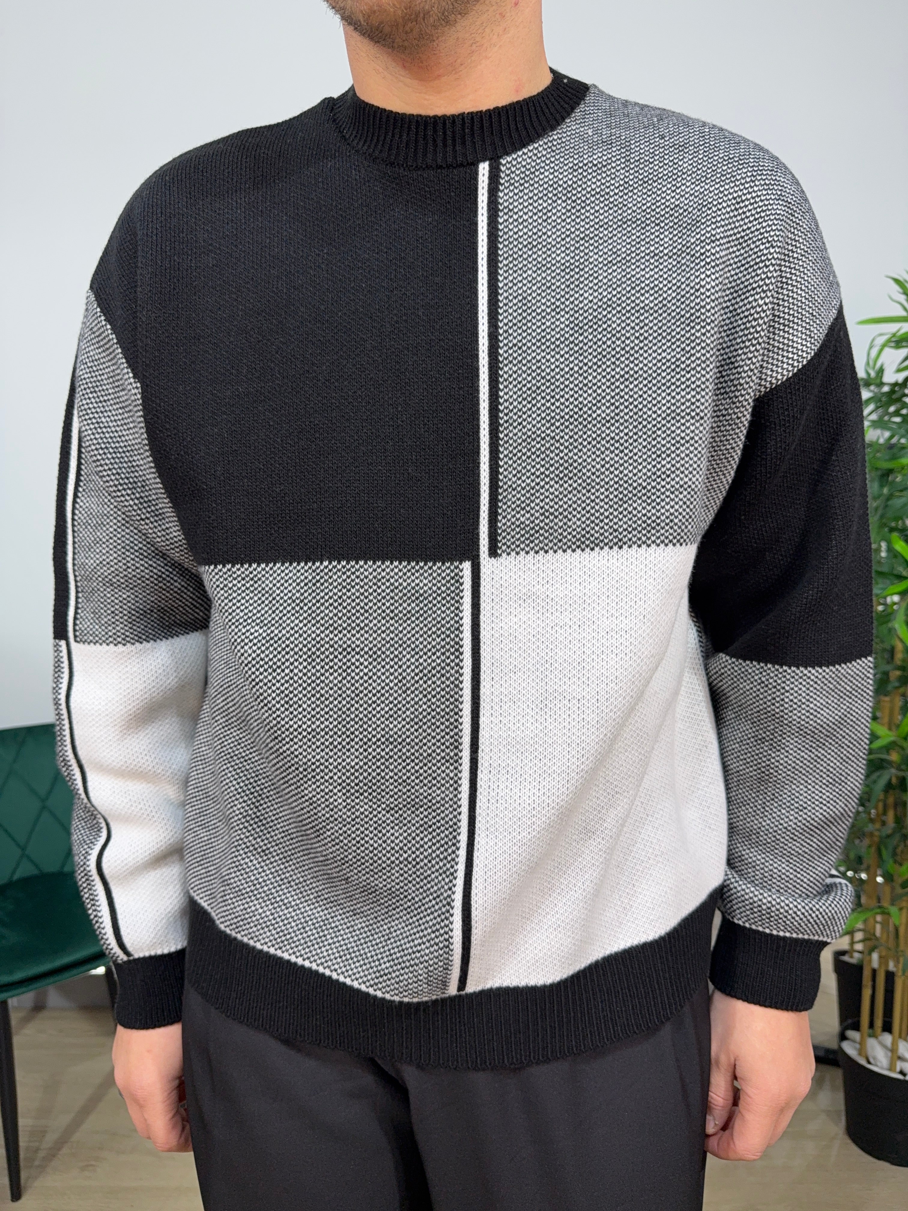 Maglione Quadri