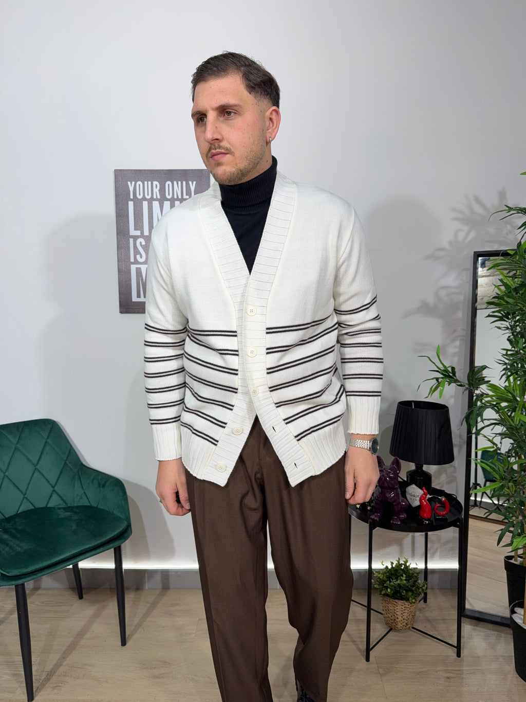 Cardigan Strisce