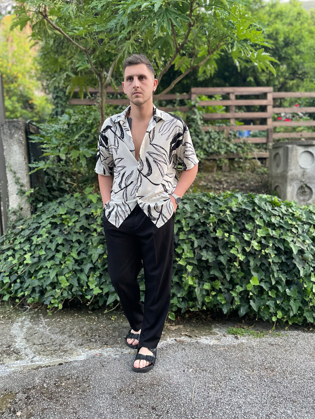 Camicia fiore