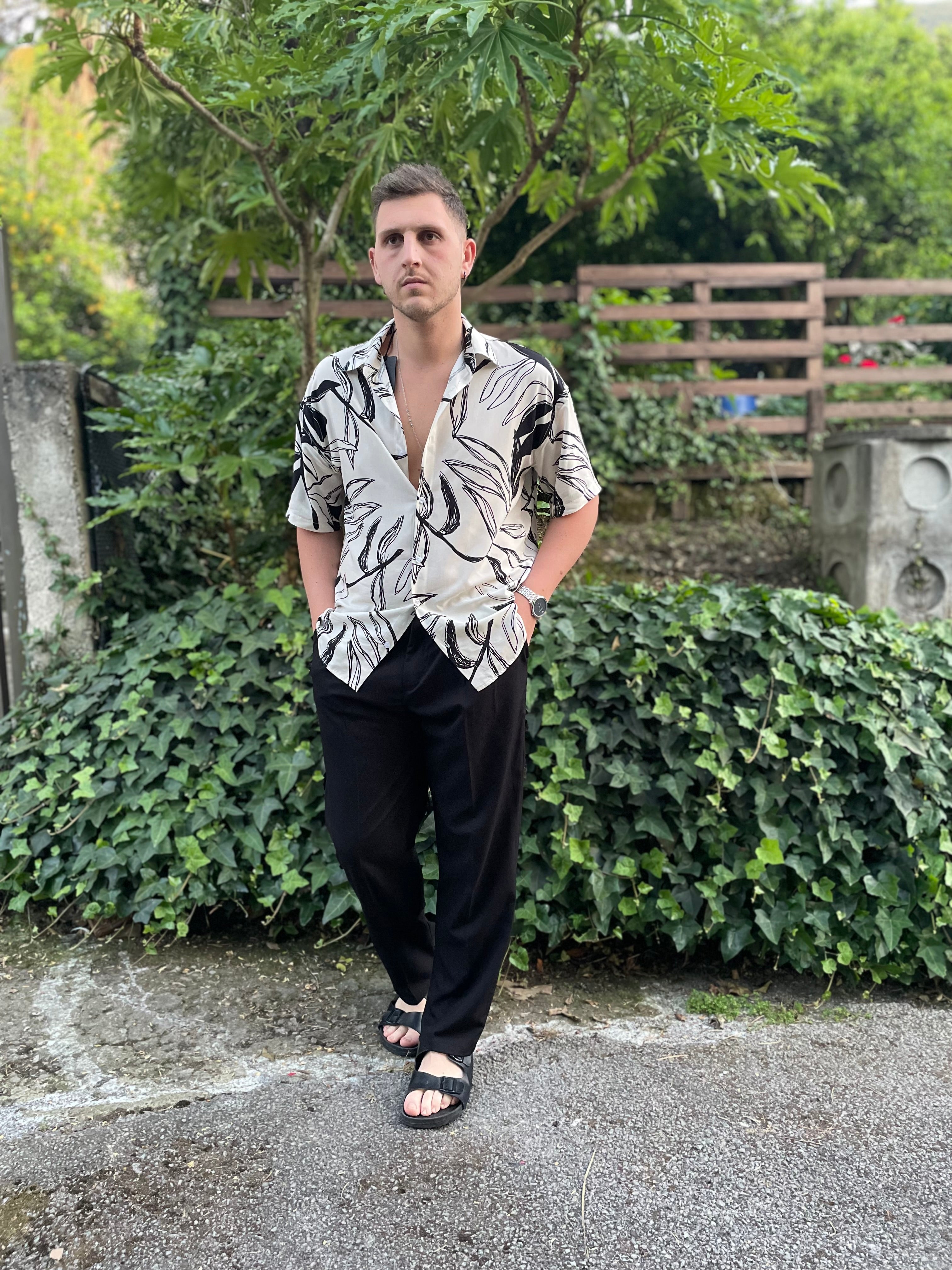 Camicia fiore
