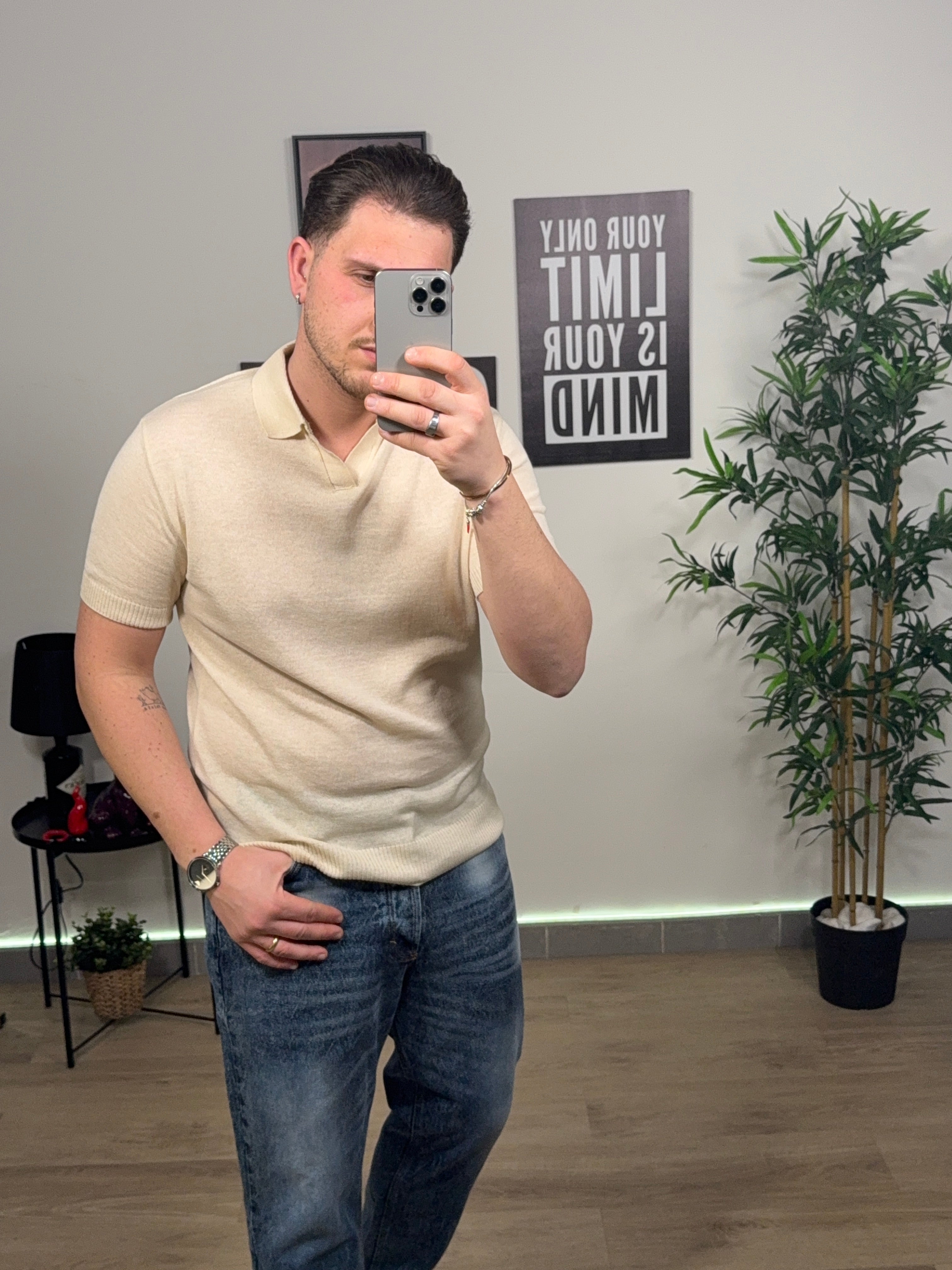 Polo collo V