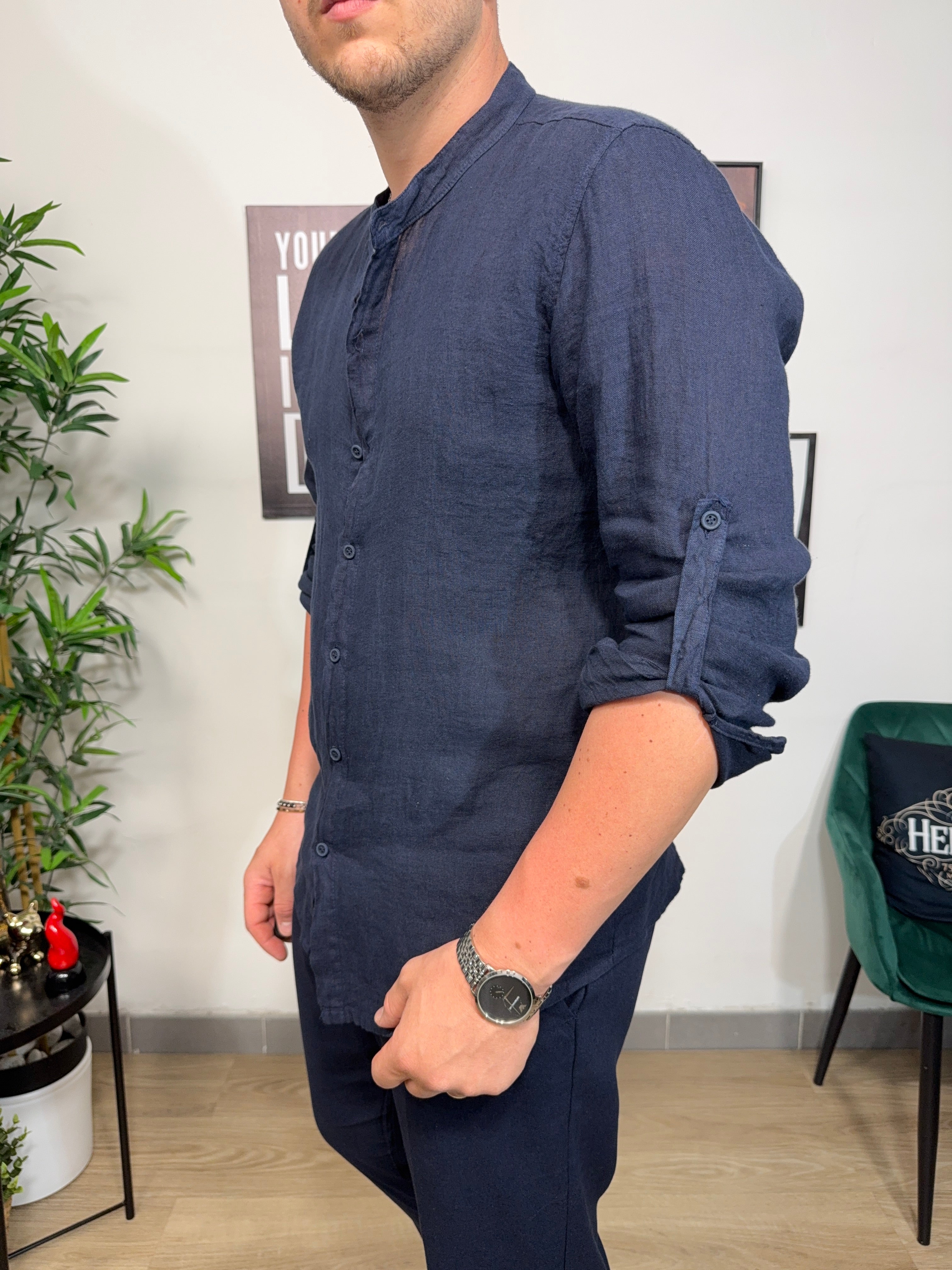Camicia puro lino