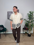 Cardigan quadri