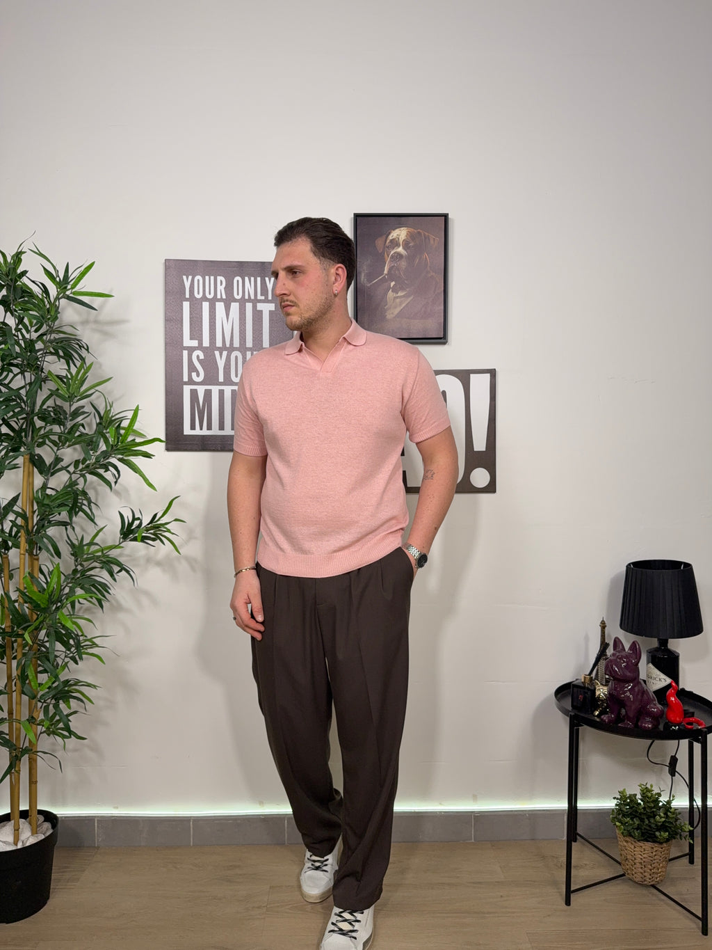 Polo collo V