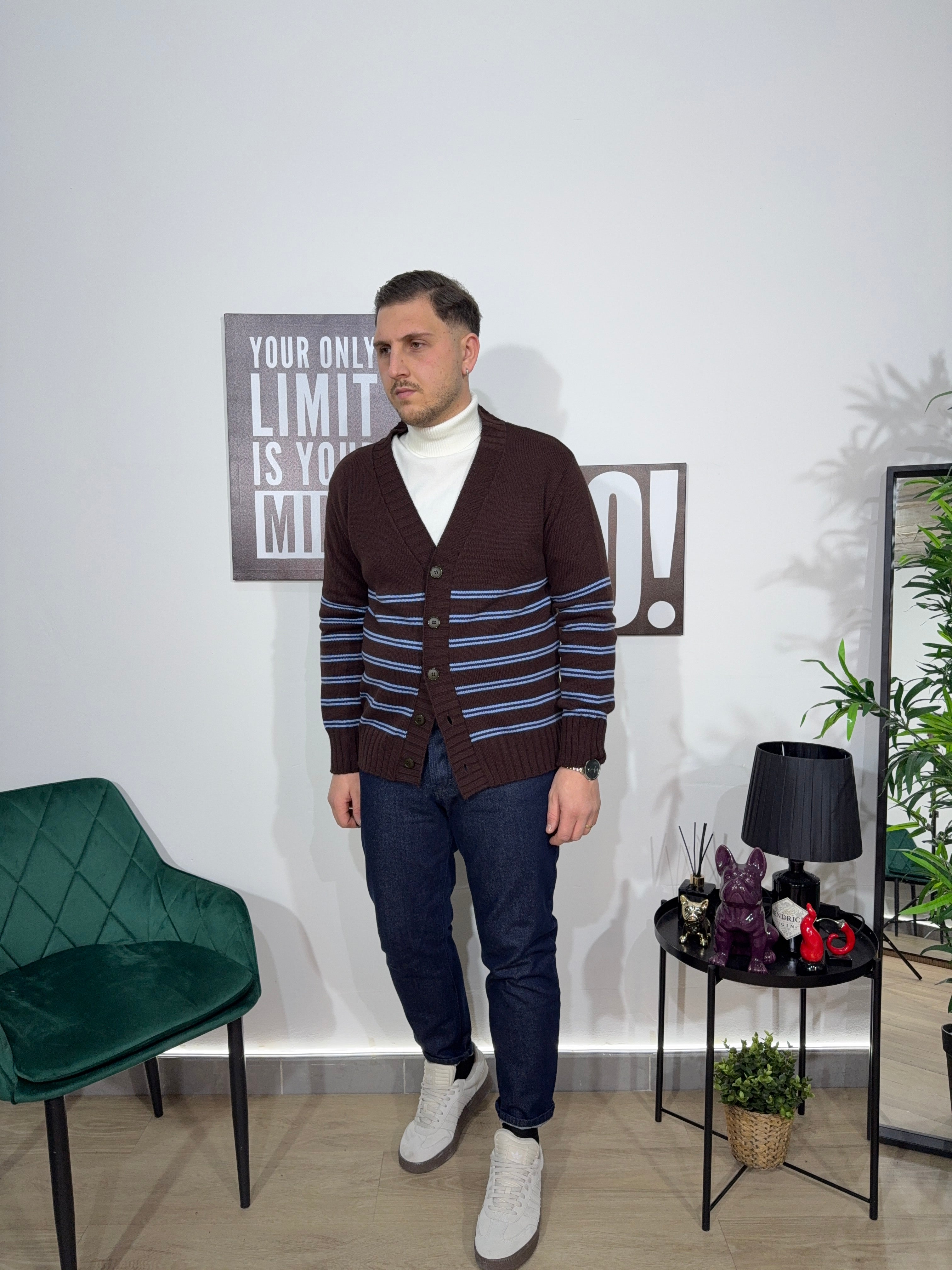 Cardigan Strisce