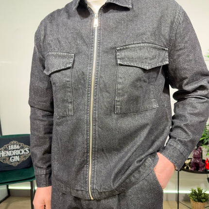 Coordinato denim  black