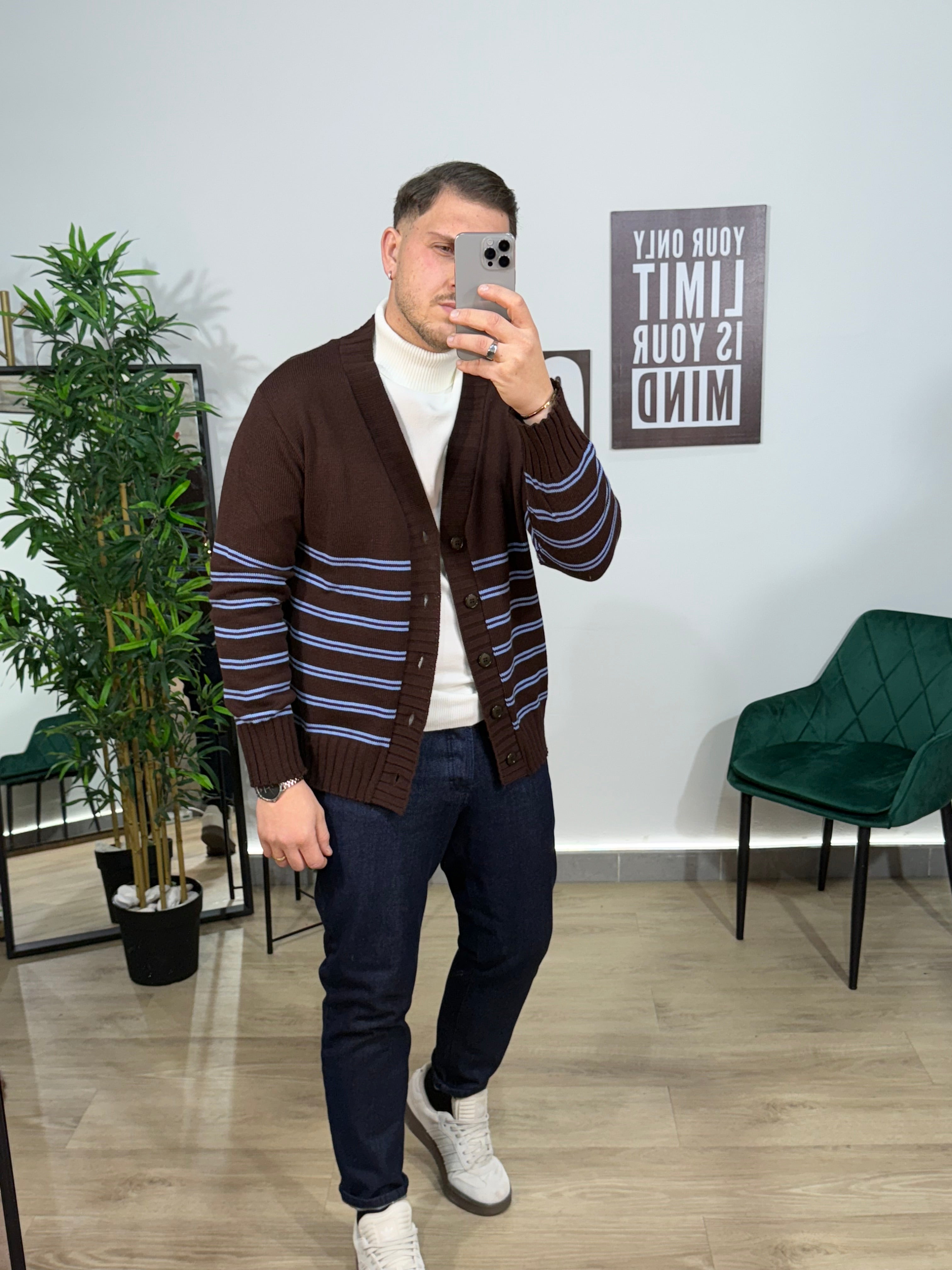 Cardigan Strisce