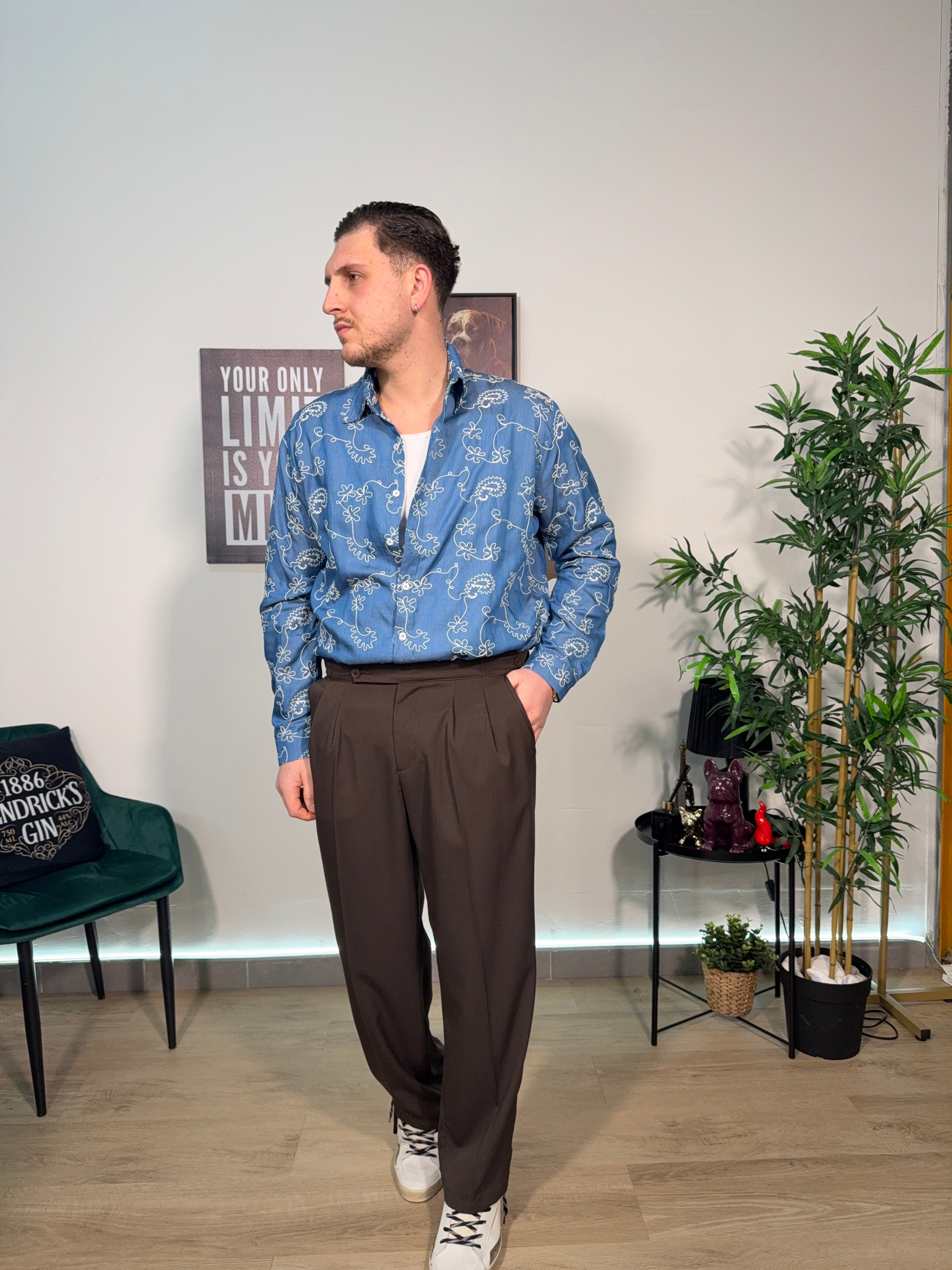Camicia flower