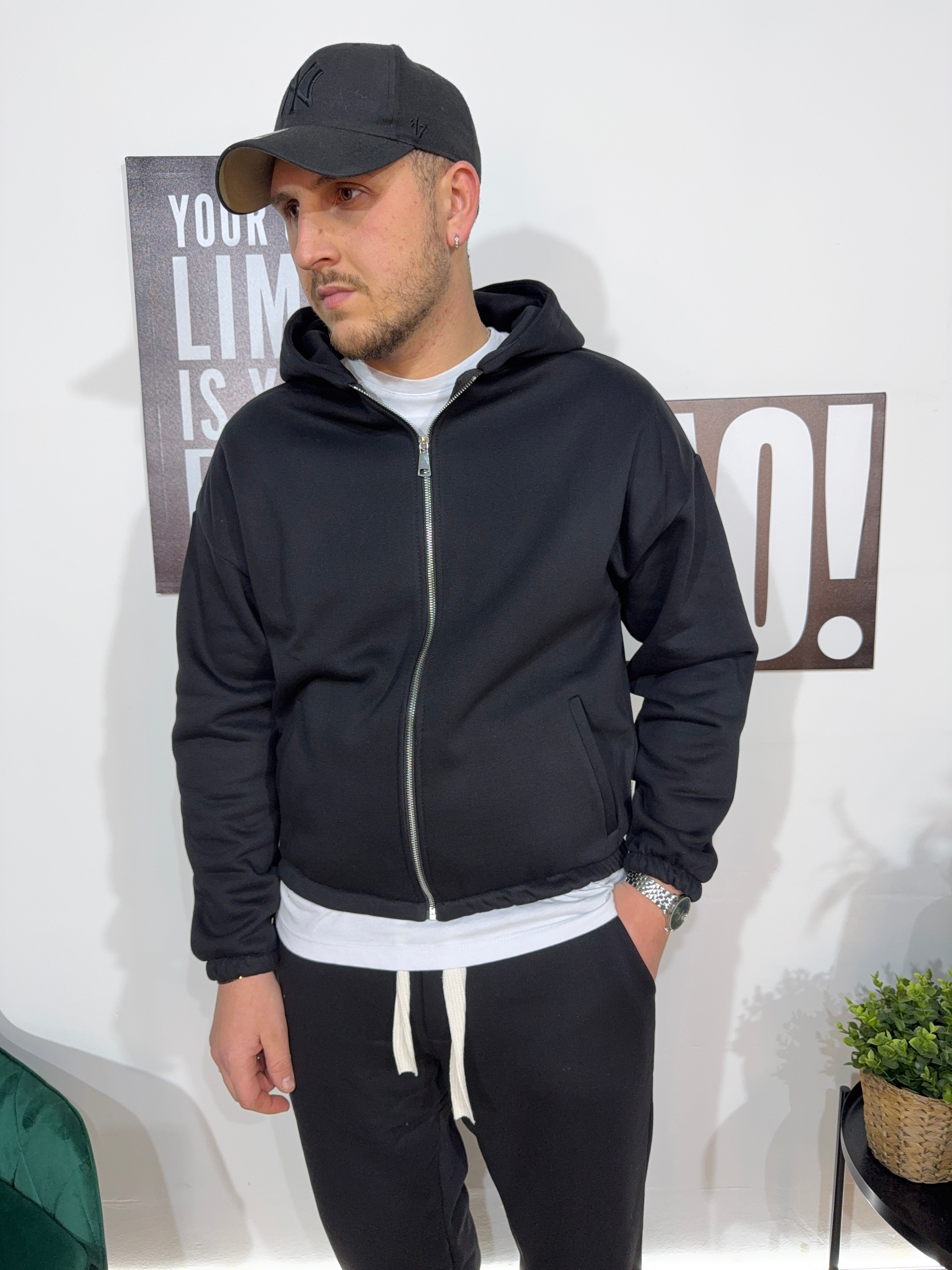 Felpa Zip