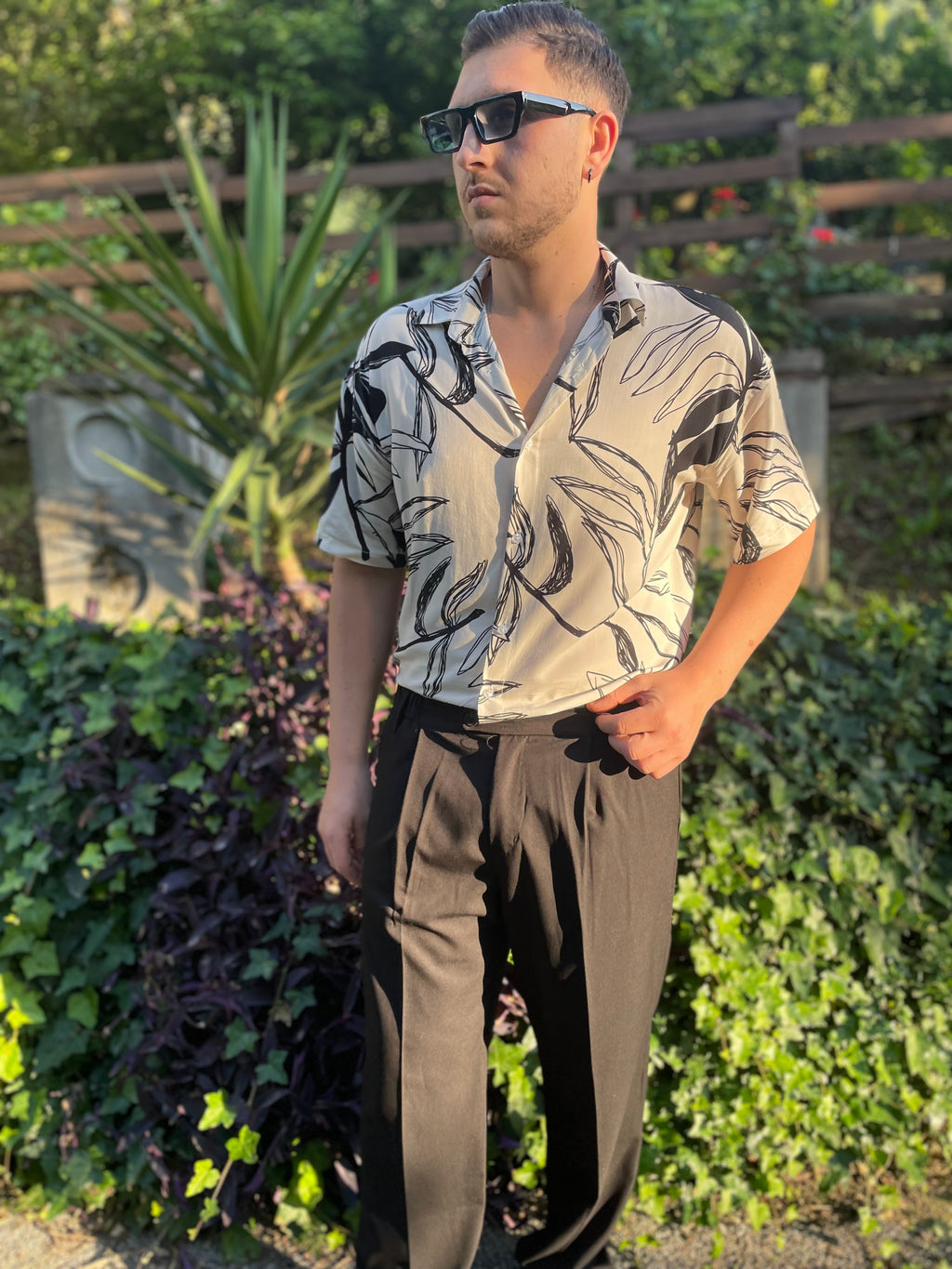 Camicia fiore