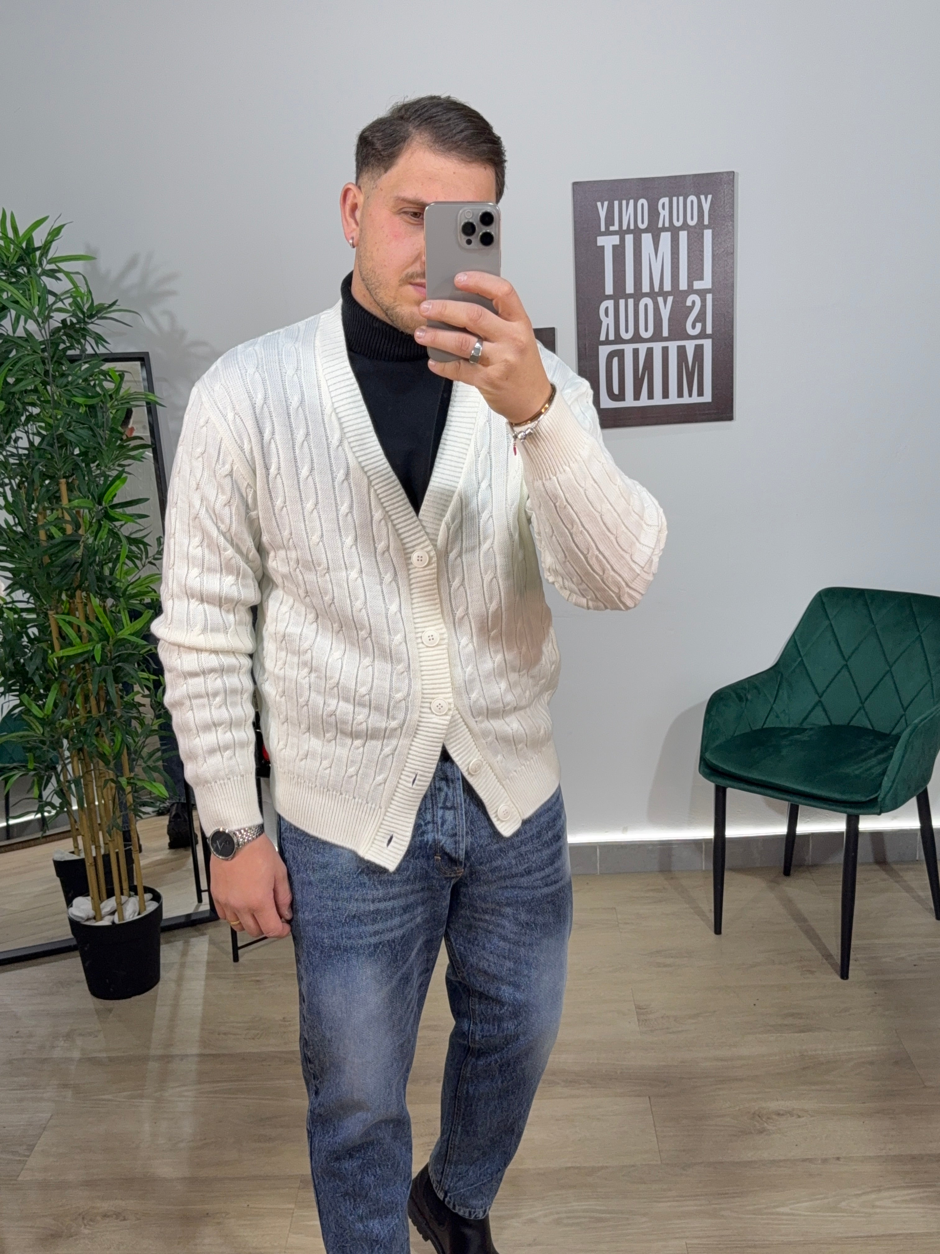 Cardigan Treccia