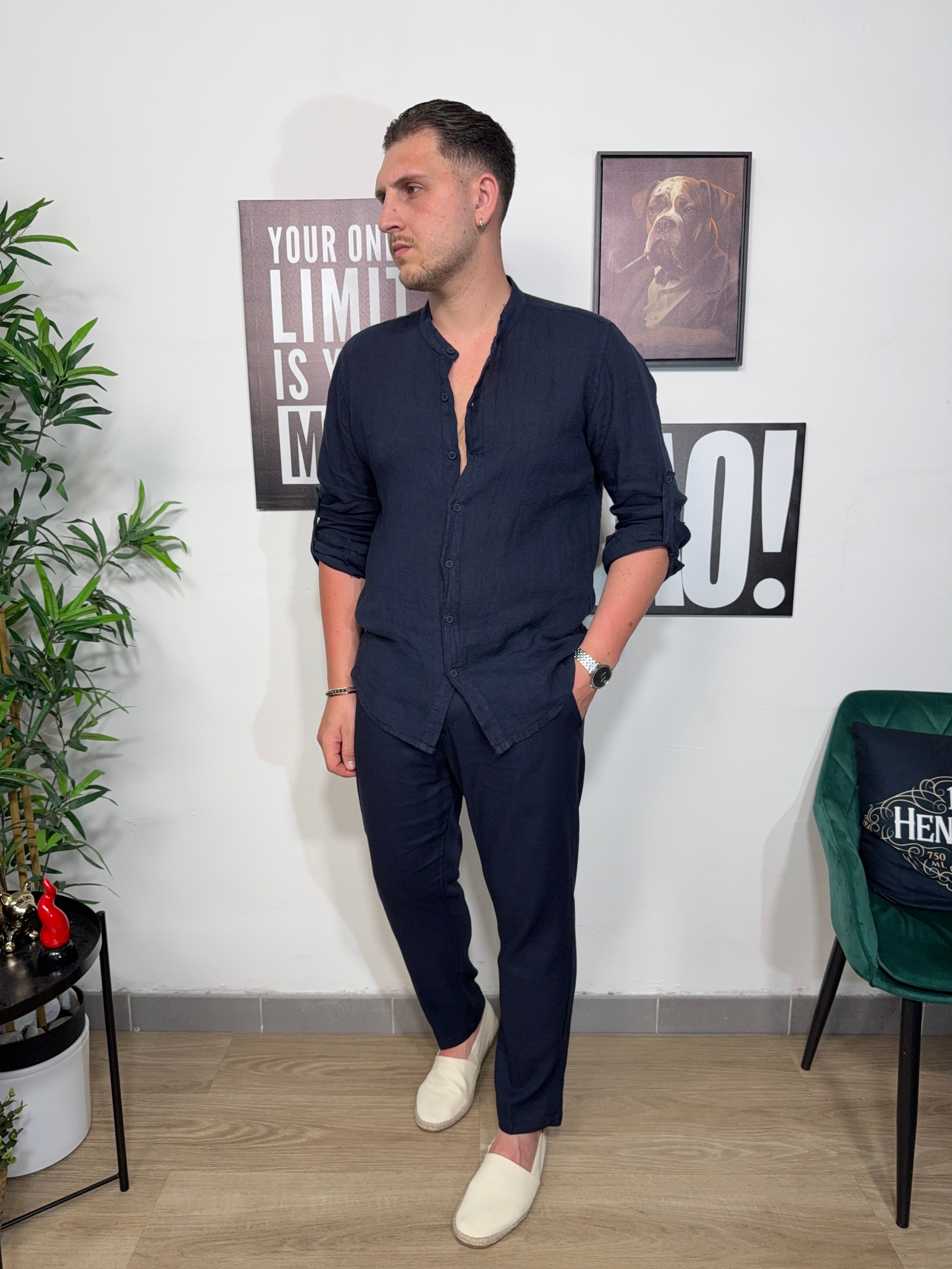 Camicia puro lino
