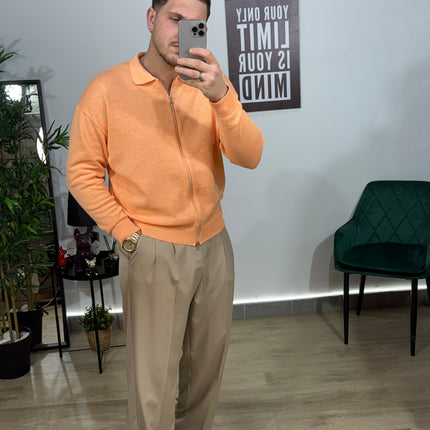 Cardigan zip