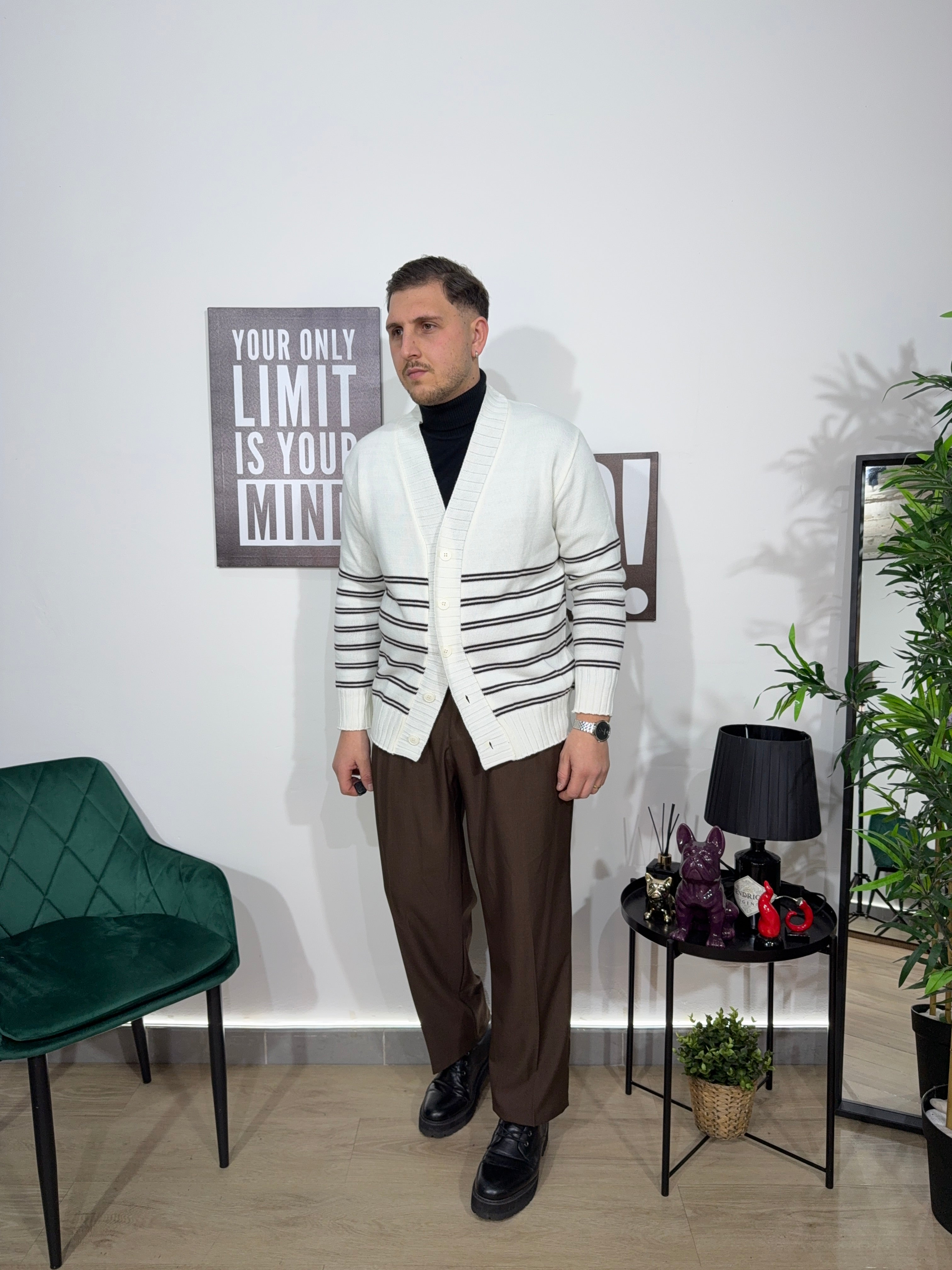 Cardigan Strisce