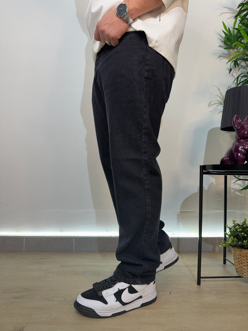 Jeans Baggy Black