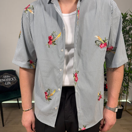 Camicia ricamo flower