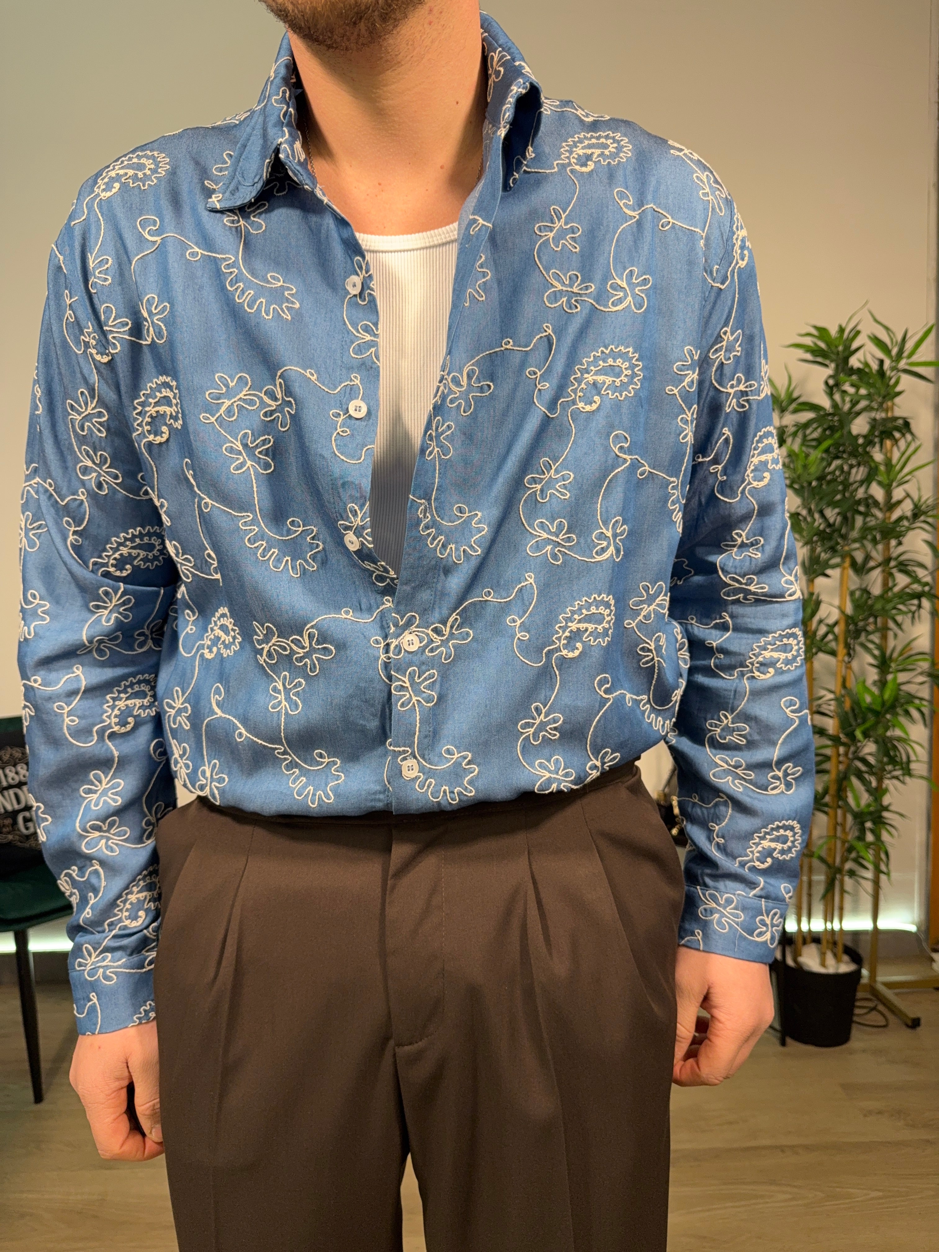 Camicia flower
