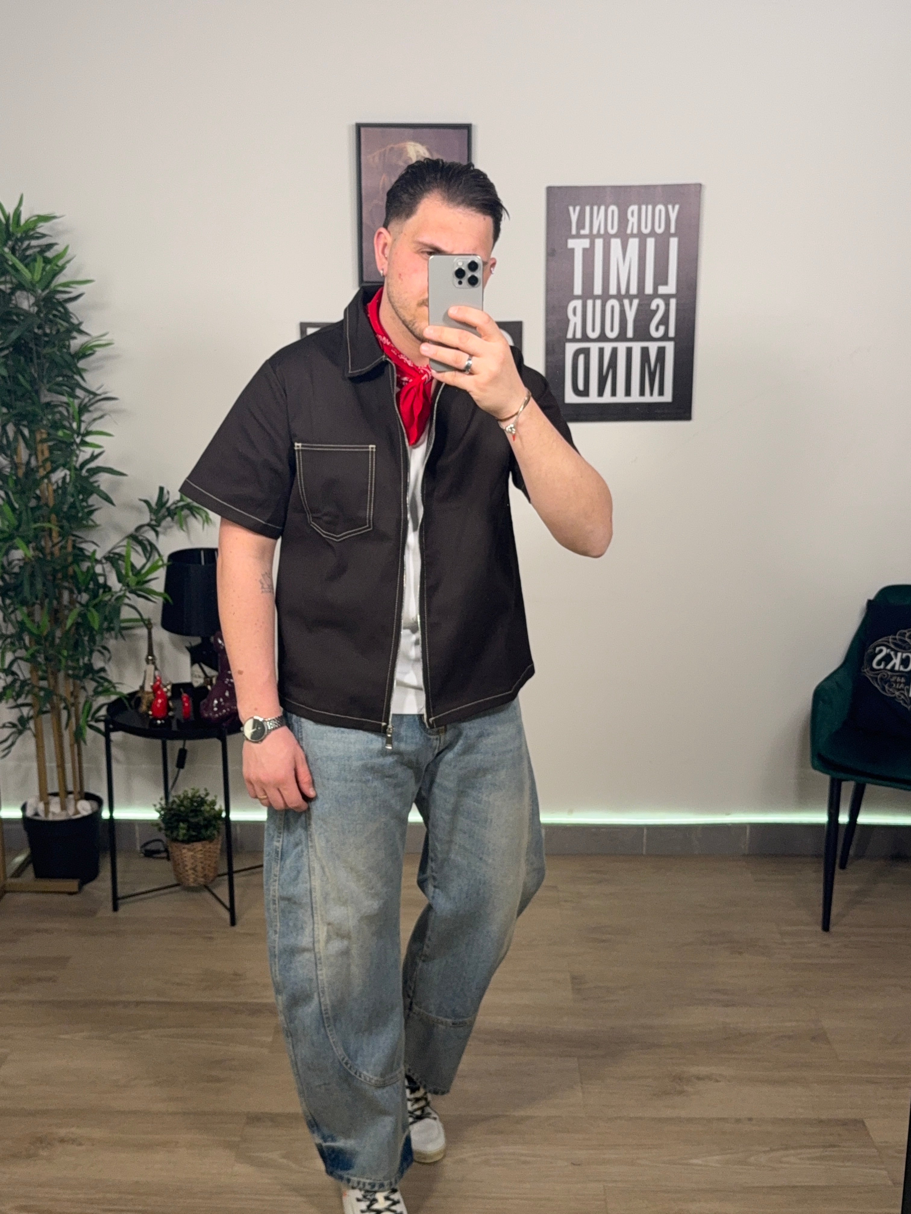 Jacket contrast