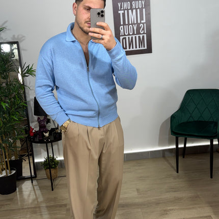 Cardigan zip