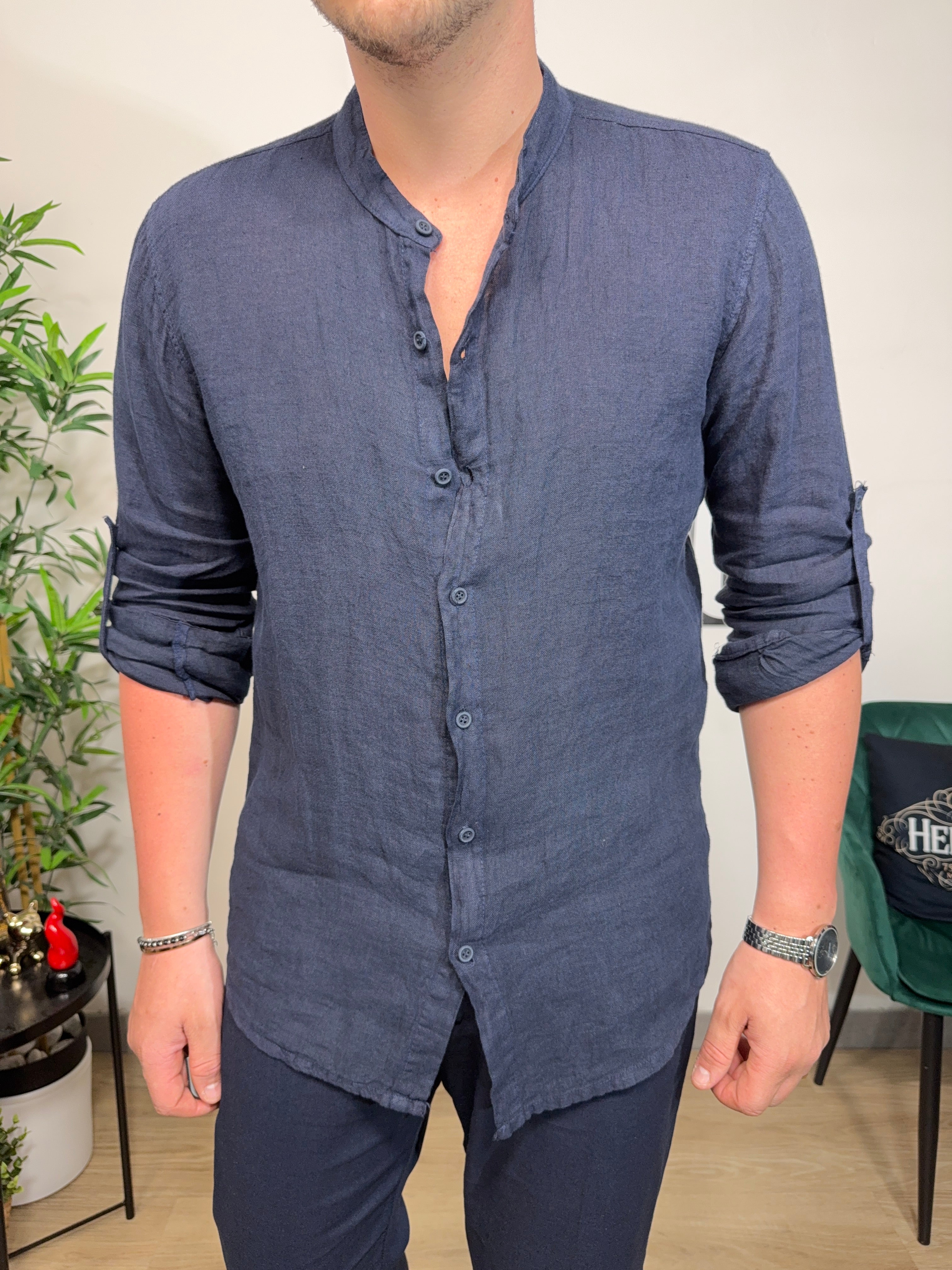 Camicia puro lino