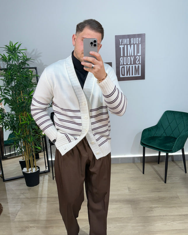 Cardigan Strisce