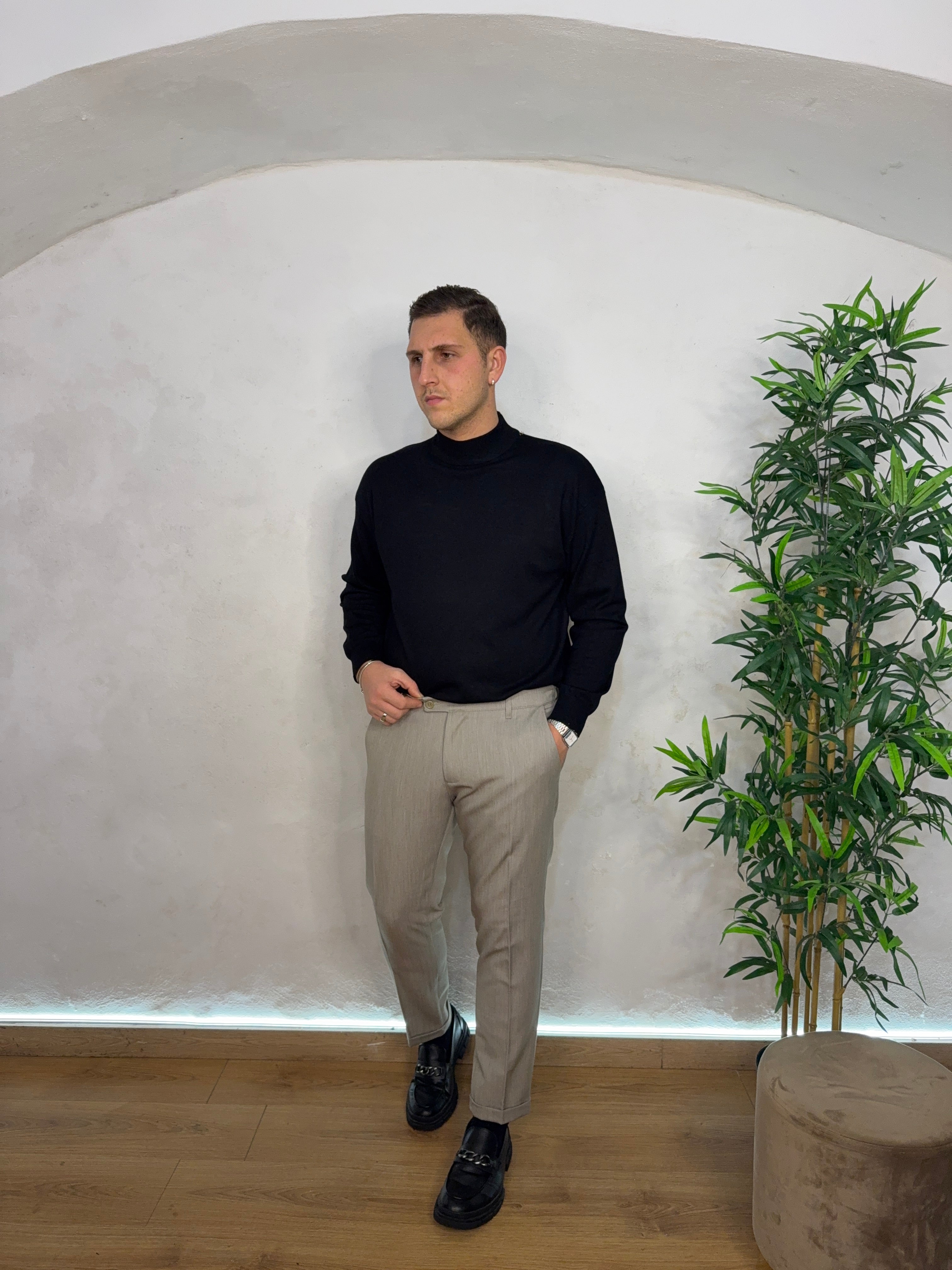 Maglia mezzo collo