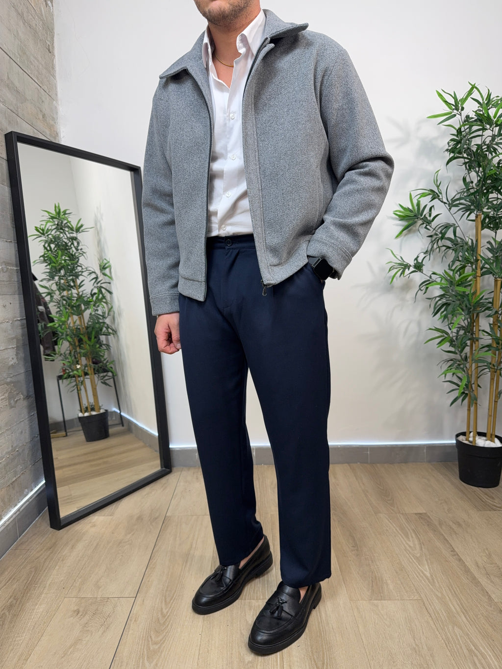 Pantalone regular inv
