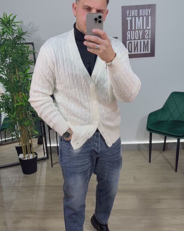 Cardigan Treccia