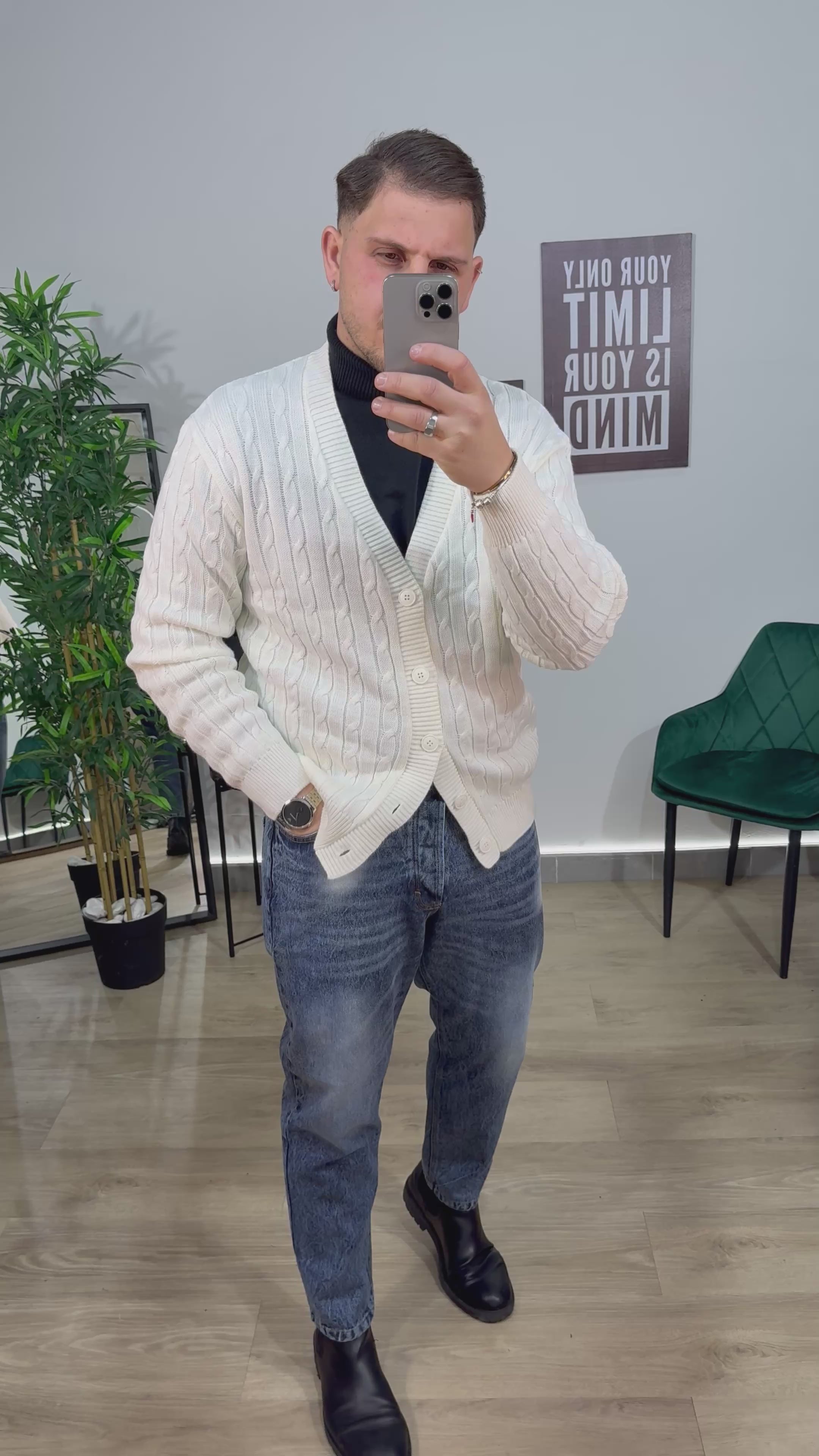 Cardigan Treccia