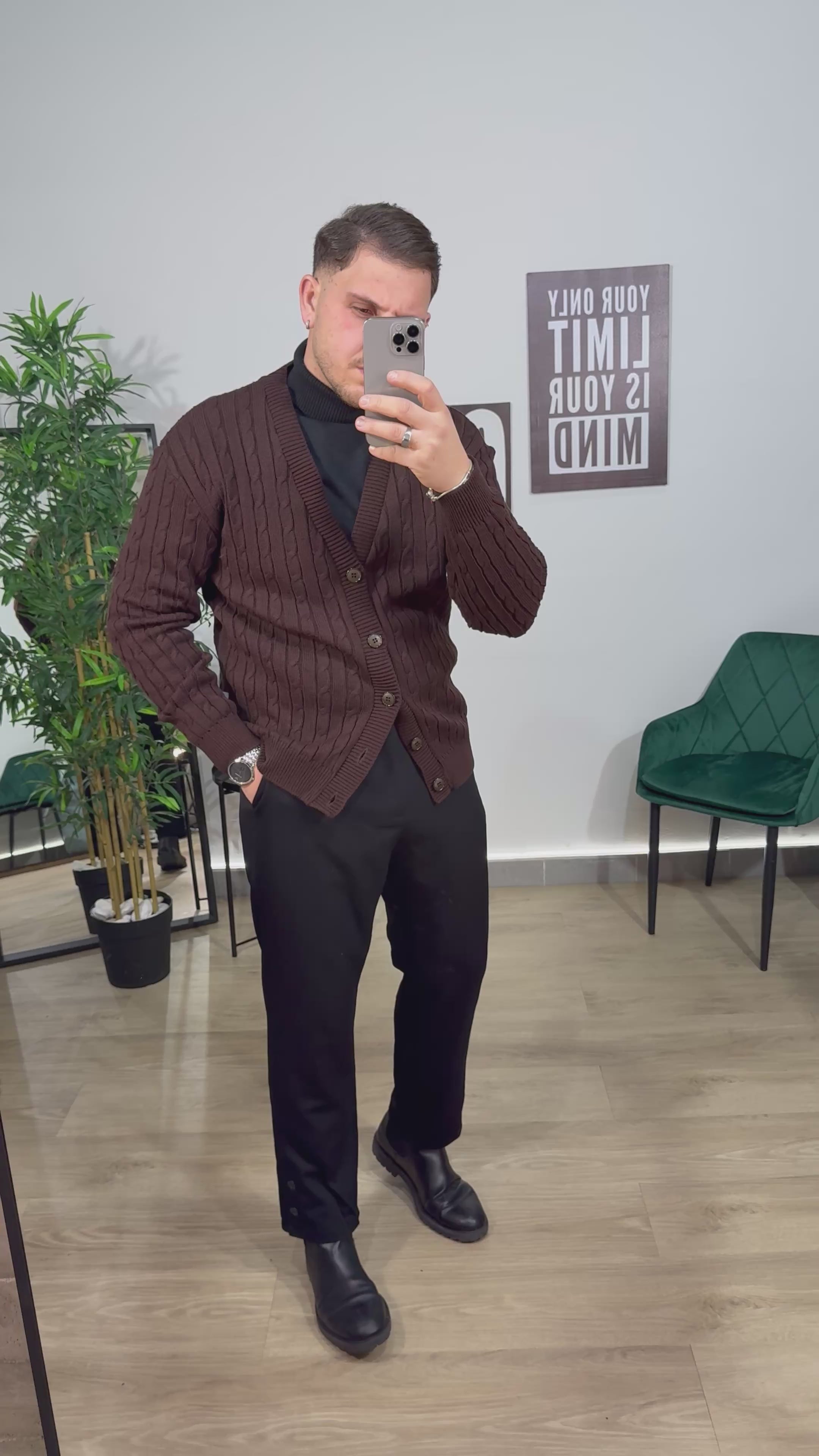Cardigan Treccia
